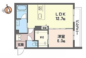 徳島県徳島市富田橋3丁目（賃貸マンション1LDK・1階・48.95㎡） その2