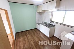 JR徳島線 佐古駅 徒歩13分の賃貸アパート 2階2DKの室内