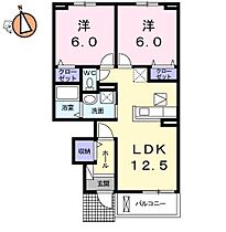 徳島県徳島市北佐古一番町（賃貸アパート2LDK・1階・55.23㎡） その2