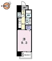 徳島県徳島市佐古六番町（賃貸マンション1K・6階・31.27㎡） その2