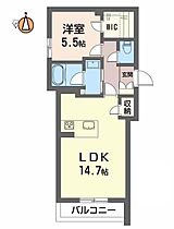 徳島県徳島市吉野本町2丁目（賃貸マンション1LDK・1階・50.52㎡） その2