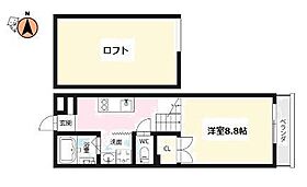 徳島県徳島市住吉3丁目（賃貸アパート1K・1階・27.98㎡） その2