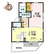 徳島県徳島市北島田町1丁目（賃貸アパート1LDK・1階・38.77㎡） その2