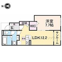 滋賀県甲賀市甲南町野田（賃貸アパート1LDK・1階・50.14㎡） その2