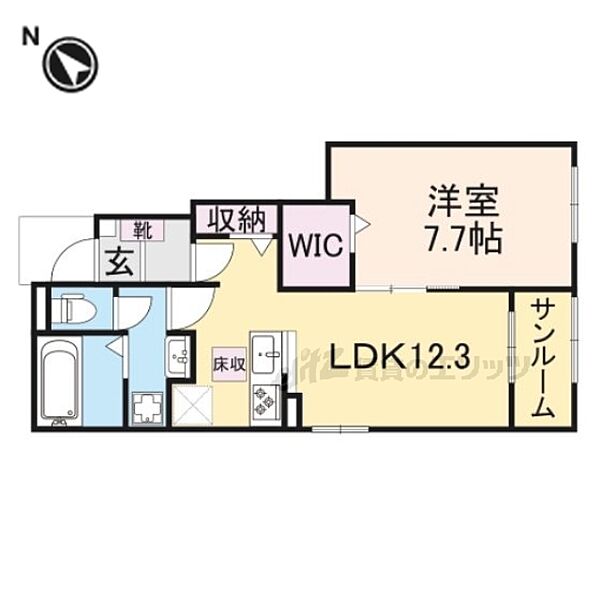 滋賀県高島市城山台２丁目(賃貸アパート1LDK・1階・50.14㎡)の写真 その2