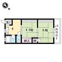 滋賀県守山市吉身３丁目（賃貸アパート2K・2階・29.70㎡） その2