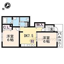 滋賀県甲賀市水口町南林口（賃貸アパート2LDK・1階・44.82㎡） その2