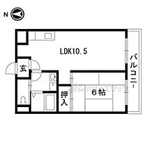 滋賀県高島市安曇川町中央１丁目（賃貸マンション1LDK・3階・37.98㎡） その1