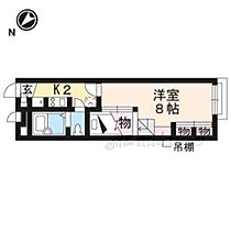 滋賀県草津市木川町（賃貸アパート1K・2階・22.35㎡） その1