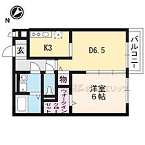 滋賀県大津市大江２丁目（賃貸アパート1LDK・1階・40.30㎡） その1