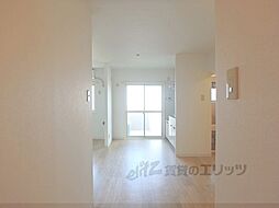 JR草津線 手原駅 徒歩14分の賃貸マンション 3階1DKのリビング/ダイニング