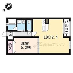 ハートフルヨシダ 1LDKの間取図画像