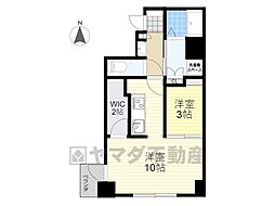 EASTCONCIE 1LDKの間取図画像