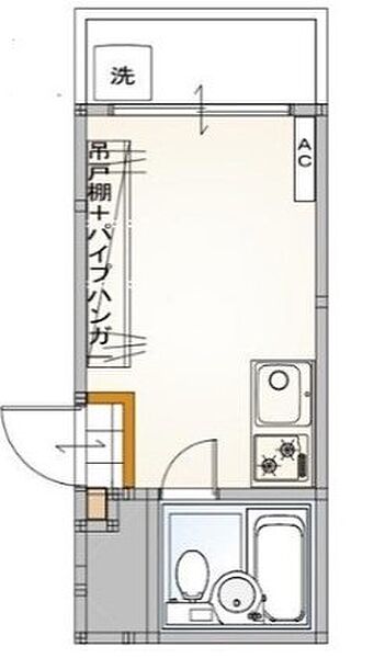 ワコンハーモニー ｜東京都世田谷区上北沢4丁目(賃貸マンション1R・3階・11.67㎡)の写真 その2