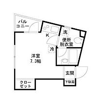 東京都目黒区駒場4丁目（賃貸マンション1R・2階・19.65㎡） その2