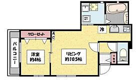 Ｃｅｒｉｓｉｅｒ　ｌａ　ｖｉｌｌｅ  ｜ 東京都世田谷区深沢8丁目（賃貸アパート1LDK・1階・36.43㎡） その2