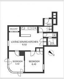 メゾン・ド・シャルーの間取図画像
