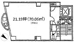 日本橋久松町栗原ビルの間取図画像