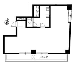 徳力ビルの間取図画像