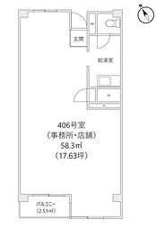 代官山エーデルハイムの間取図画像