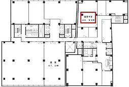 虎ノ門実業会館本館の間取図画像