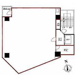 麻布台第1ビルの間取図画像