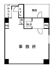 虎ノ門浜崎ビルの間取図画像