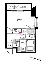 東京都新宿区西新宿５丁目（賃貸マンション1K・7階・25.10㎡） その2