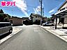 外観：前面道路：南東側約5.9ｍ幅