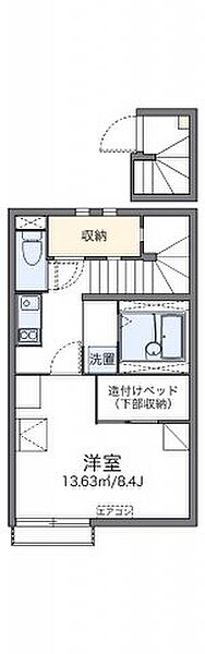 レオネクストソレイユ 202｜大阪府大阪市鶴見区安田2丁目(賃貸アパート1K・2階・28.54㎡)の写真 その2