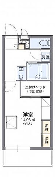 レオパレスソレイユIII 304｜大阪府東大阪市西岩田4丁目(賃貸マンション1K・3階・23.18㎡)の写真 その2