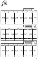 レオパレスヴィラ 308 ｜ 大阪府東大阪市日下町5丁目3-9（賃貸マンション1K・3階・20.28㎡） その4