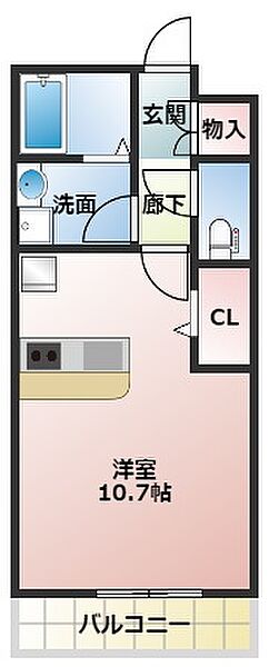 オーシャンコートT ｜大阪府守口市梶町4丁目(賃貸アパート1R・2階・30.03㎡)の写真 その2