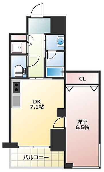 ORSUS新大阪（旧プレジオ新大阪ROUGE） ｜大阪府大阪市淀川区宮原1丁目(賃貸マンション1DK・5階・35.08㎡)の写真 その2