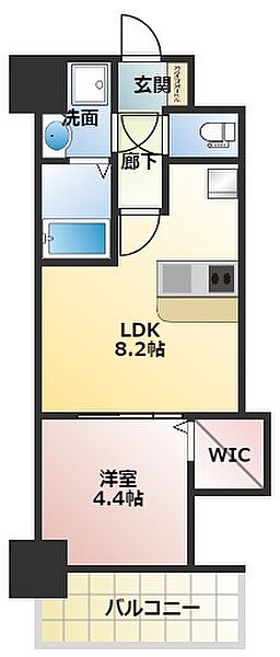 Alivis北梅田 1004｜大阪府大阪市北区本庄西2丁目(賃貸マンション1LDK・10階・30.25㎡)の写真 その2