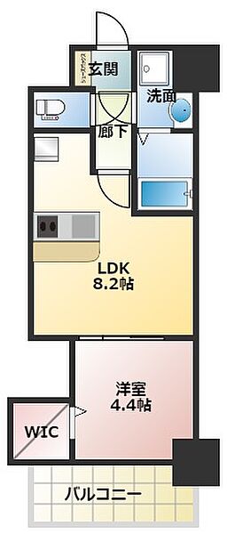 Alivis北梅田 703｜大阪府大阪市北区本庄西2丁目(賃貸マンション1LDK・7階・30.25㎡)の写真 その2