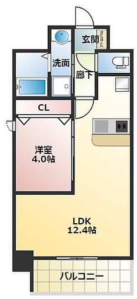 Alivis北梅田 606｜大阪府大阪市北区本庄西2丁目(賃貸マンション1LDK・6階・37.43㎡)の写真 その2