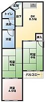 シティライフ柳  ｜ 大阪府守口市梶町4丁目（賃貸マンション3LDK・2階・43.00㎡） その2