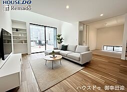 未使用戸建　北区鶴羽田II　2号棟 4SLDKのリビング/ダイニング