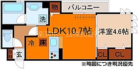 エンフォルド 101 ｜ 京都府京都市山科区西野野色町（賃貸アパート1LDK・1階・40.88㎡） その2