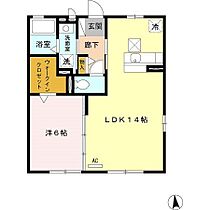 casa・Ｌ　A棟 101 ｜ 岐阜県本巣郡北方町芝原中町３丁目（賃貸アパート1LDK・1階・46.97㎡） その2