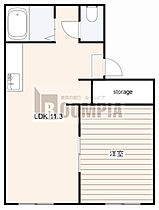 アトゥレ井上 103 ｜ 岐阜県本巣郡北方町曲路２丁目（賃貸アパート1LDK・1階・36.64㎡） その2