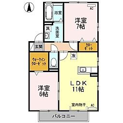 ハイブリッジ　C棟 2階/201