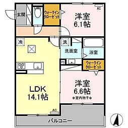 ハイコートサウザンスK 1階