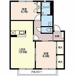 サン シールクロ A 2階