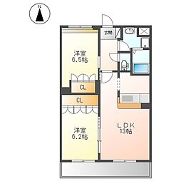 ウィステリア・ドゥオ 1階