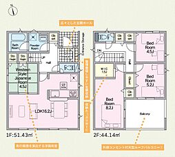 かすみがうら市下稲吉第14　4号棟　新築戸建