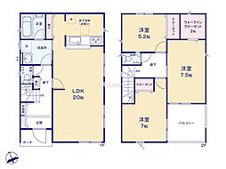 五霞町原宿台第5　新築戸建　1号棟