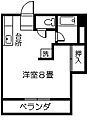 ヤングドミール2階4.2万円