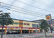 ドラッグストアモリ草牟田店（560m）
